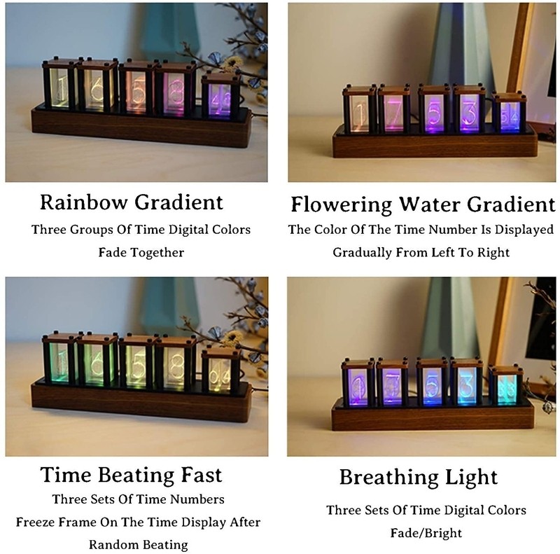 Digital Acrylic Electric Tabletop Clock