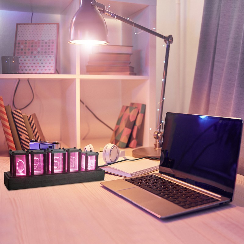 Digital Acrylic Electric Tabletop Clock