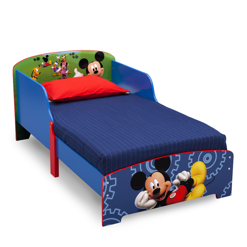 Disney Mickey Wood Toddler Platform Bed