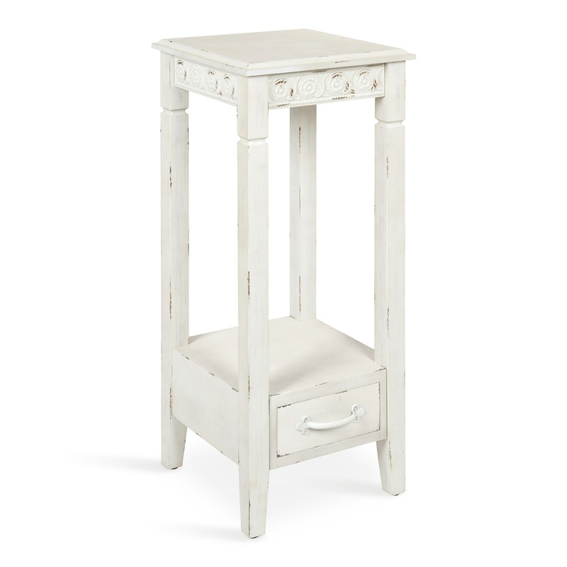 Dodson 30'' Tall Solid Wood End Table with Storage