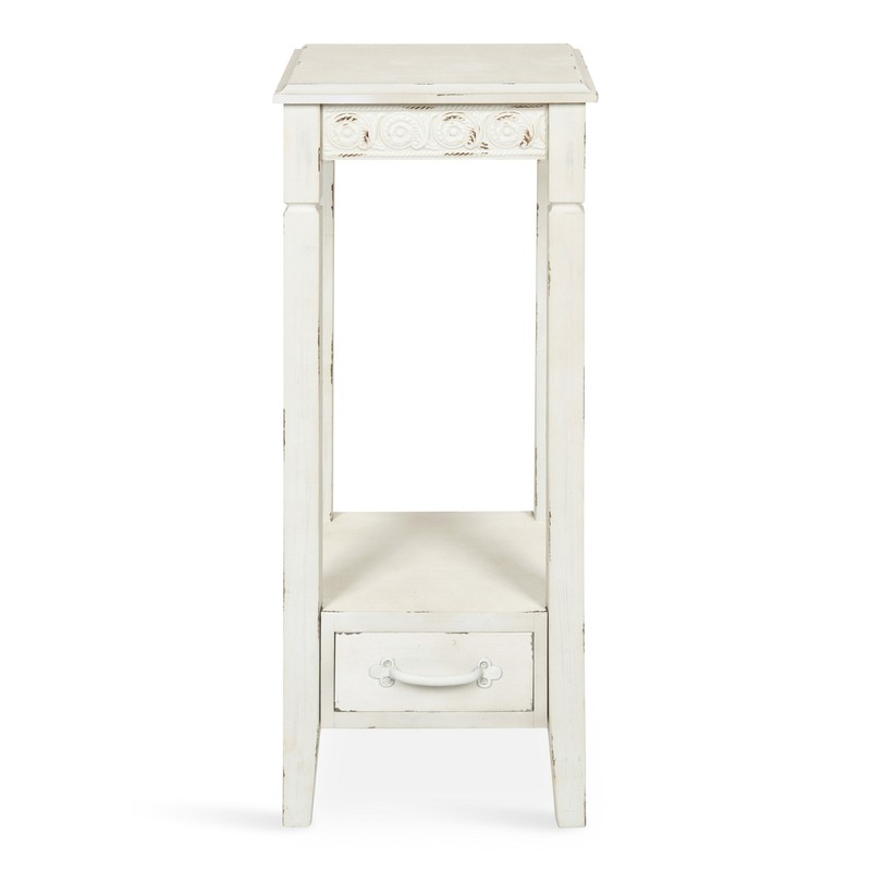 Dodson 30'' Tall Solid Wood End Table with Storage