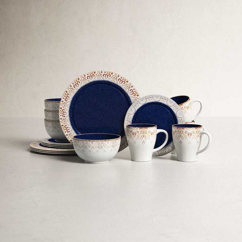 Dortch 16 Piece Full Set, Service for 4