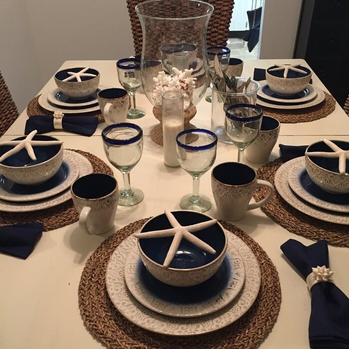 Dortch 16 Piece Full Set, Service for 4