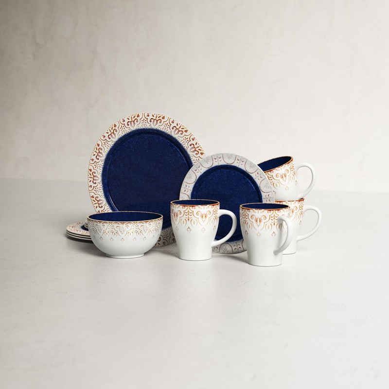 Dortch 16 Piece Full Set, Service for 4