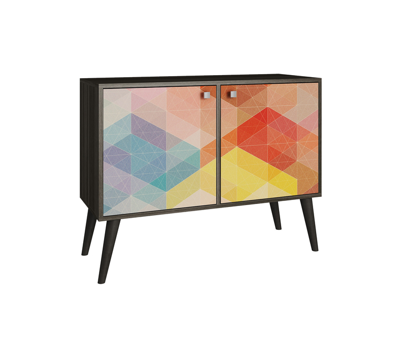 Duffy 27.36'' Tall 2 - Door Accent Cabinet
