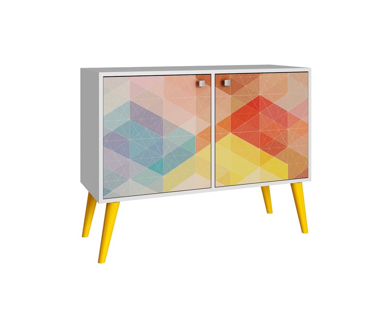 Duffy 27.36'' Tall 2 - Door Accent Cabinet