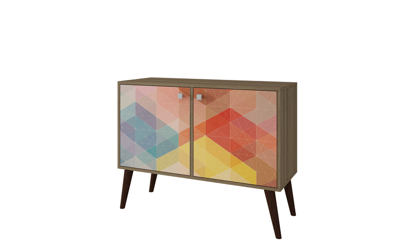 Duffy 27.36'' Tall 2 - Door Accent Cabinet