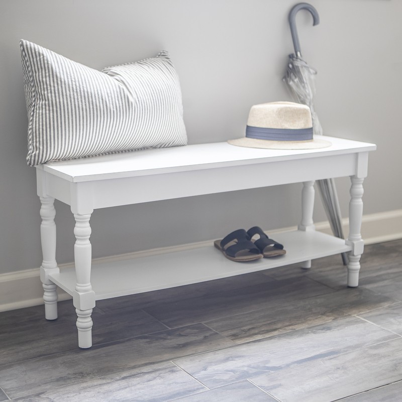 Dupuy Shelves Storage Bench