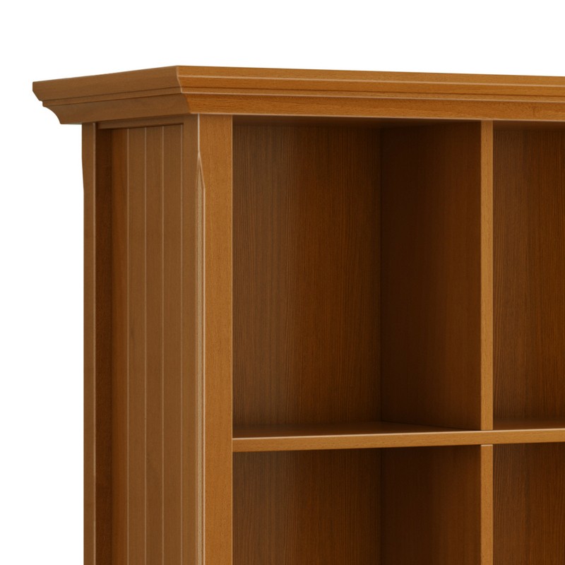 Edgecomb 48'' H x 44'' W Solid Wood Cube Bookcase