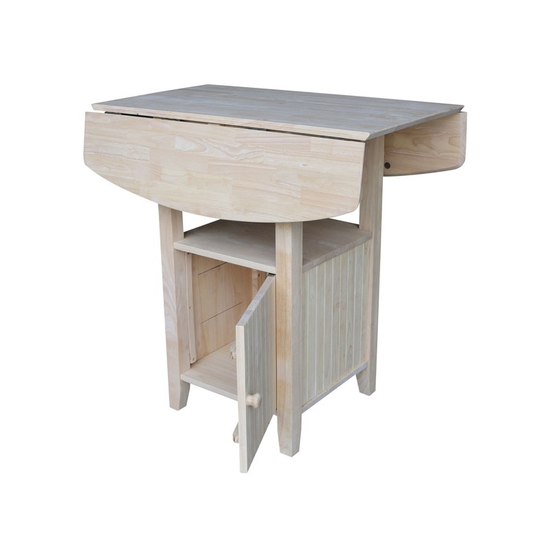 Edgehill Counter Height Drop Leaf Solid Wood Dining Table