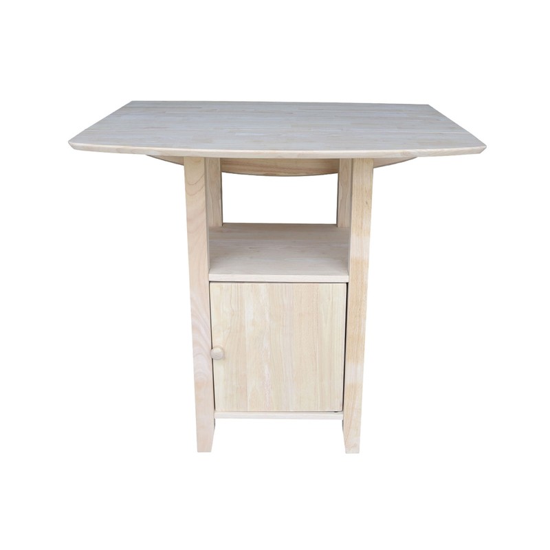 Edgehill Counter Height Drop Leaf Solid Wood Dining Table