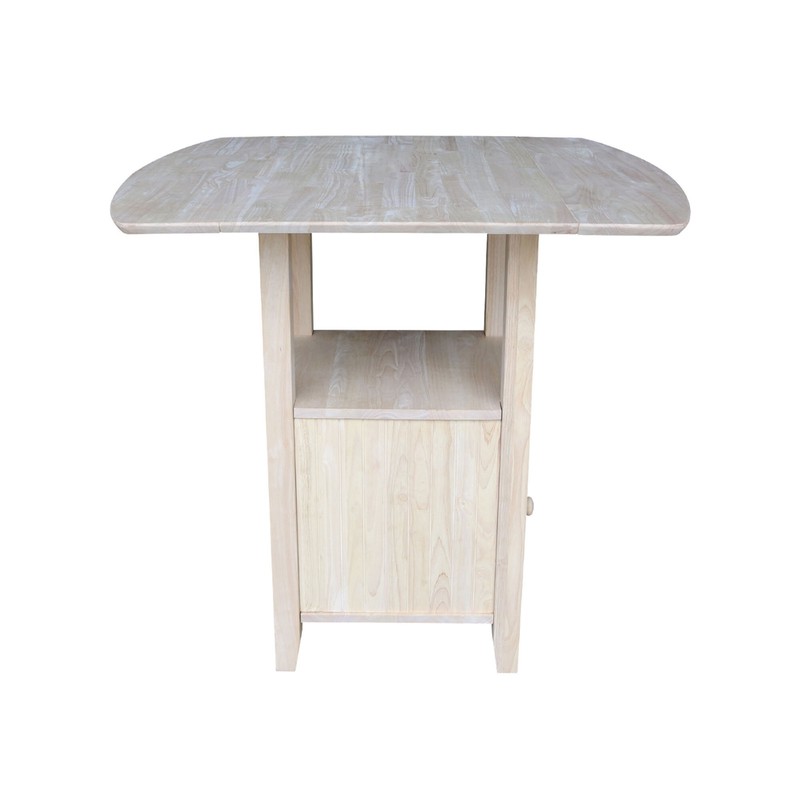 Edgehill Counter Height Drop Leaf Solid Wood Dining Table