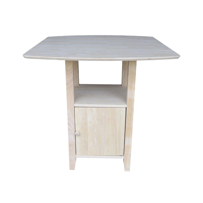 Edgehill Counter Height Drop Leaf Solid Wood Dining Table