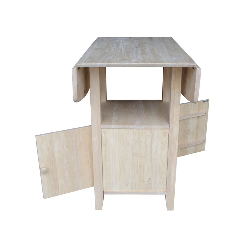 Edgehill Counter Height Drop Leaf Solid Wood Dining Table