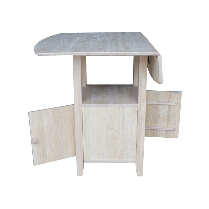 Edgehill Counter Height Drop Leaf Solid Wood Dining Table