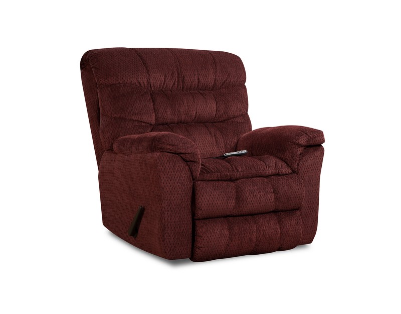 Eiland 41'' Wide Manual Rocker Standard Recliner with Massager