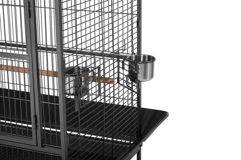 Eli 66'' Steel Play Top Floor Bird Cage with Wheels