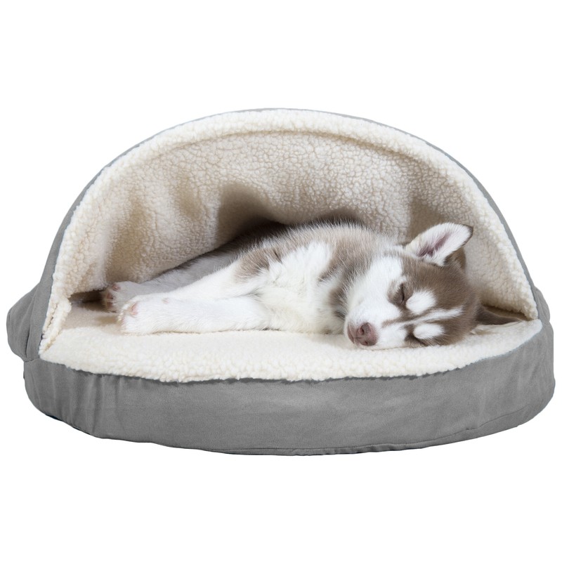 Elnora Hooded Dog Bed