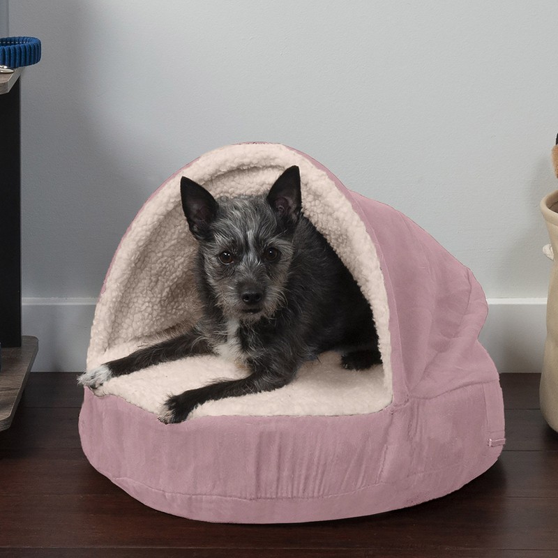 Elnora Hooded Dog Bed