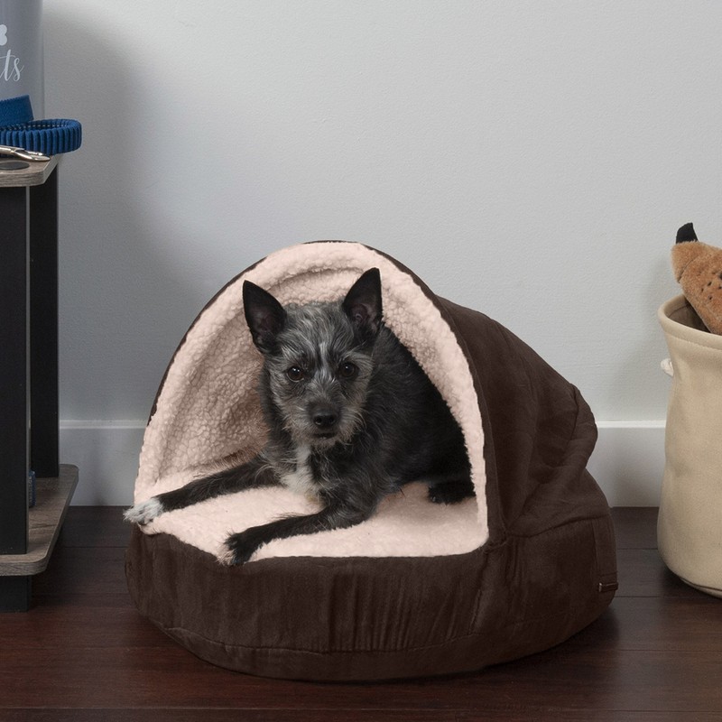 Elnora Hooded Dog Bed