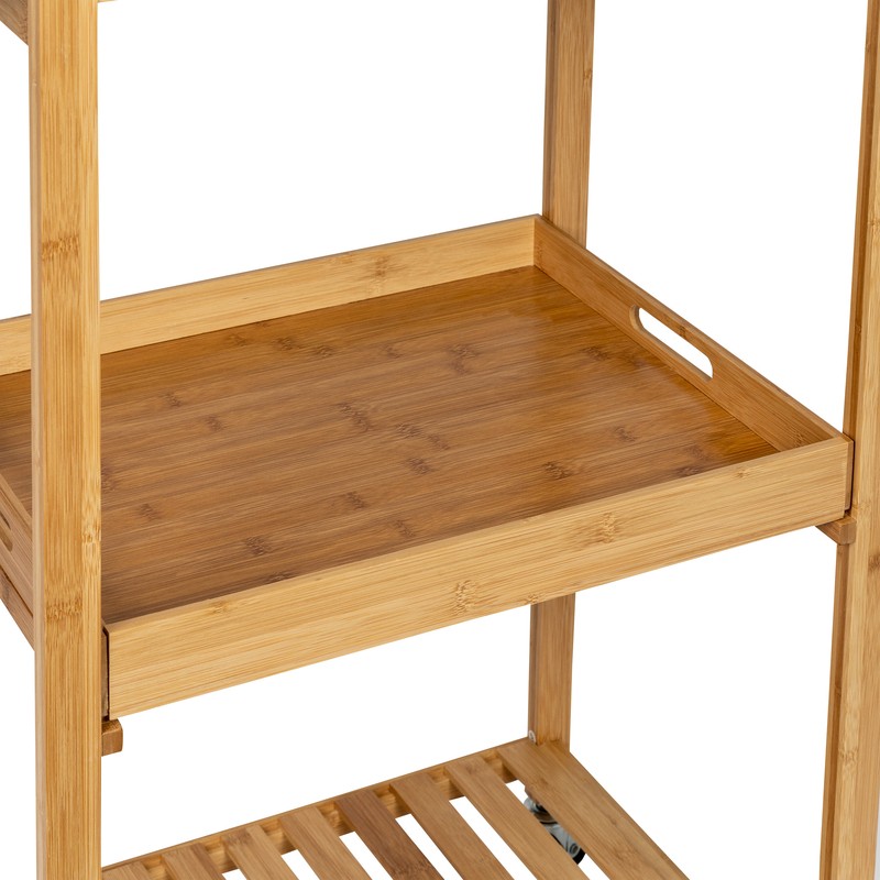 Enrique Rolling Kitchen Cart