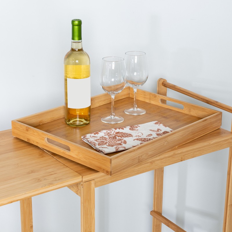 Enrique Rolling Kitchen Cart