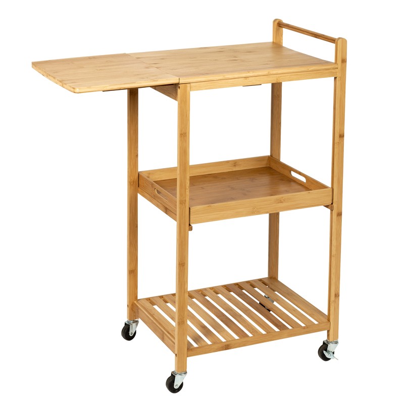 Enrique Rolling Kitchen Cart