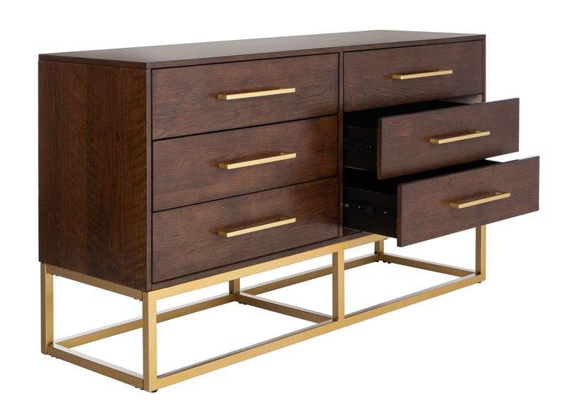Estelle 6 Drawer 56'' W Dresser