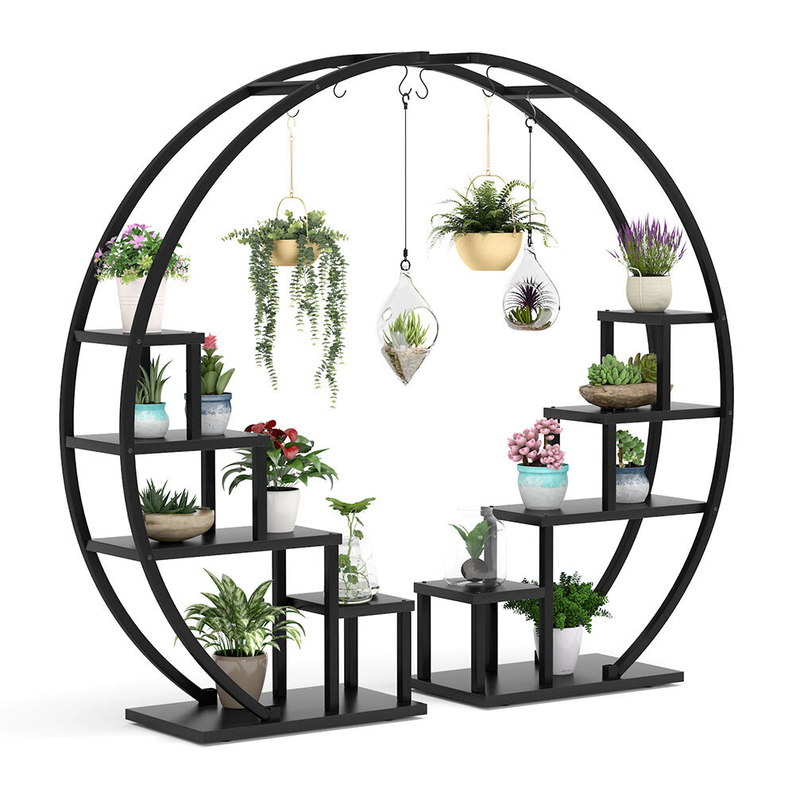 Evorn Round Etagere Plant Stand