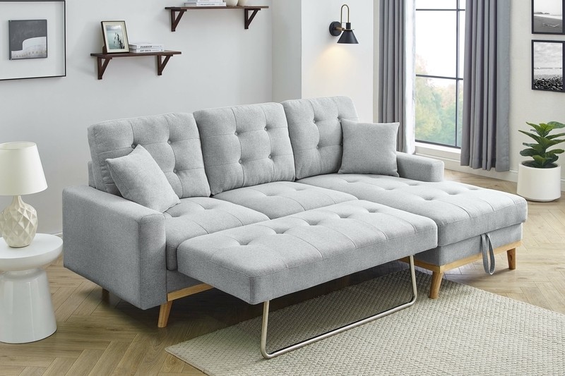 Fairbank 91'' Square Arm Sofa Bed