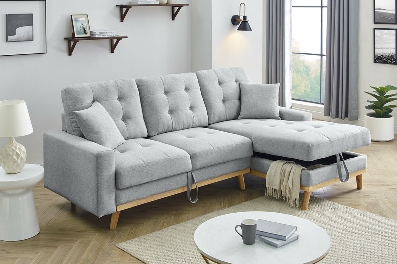 Fairbank 91'' Square Arm Sofa Bed