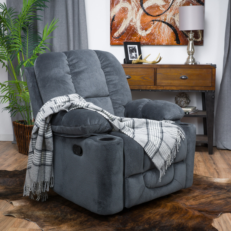 Fason 42.5'' Wide Manual Glider Club Recliner