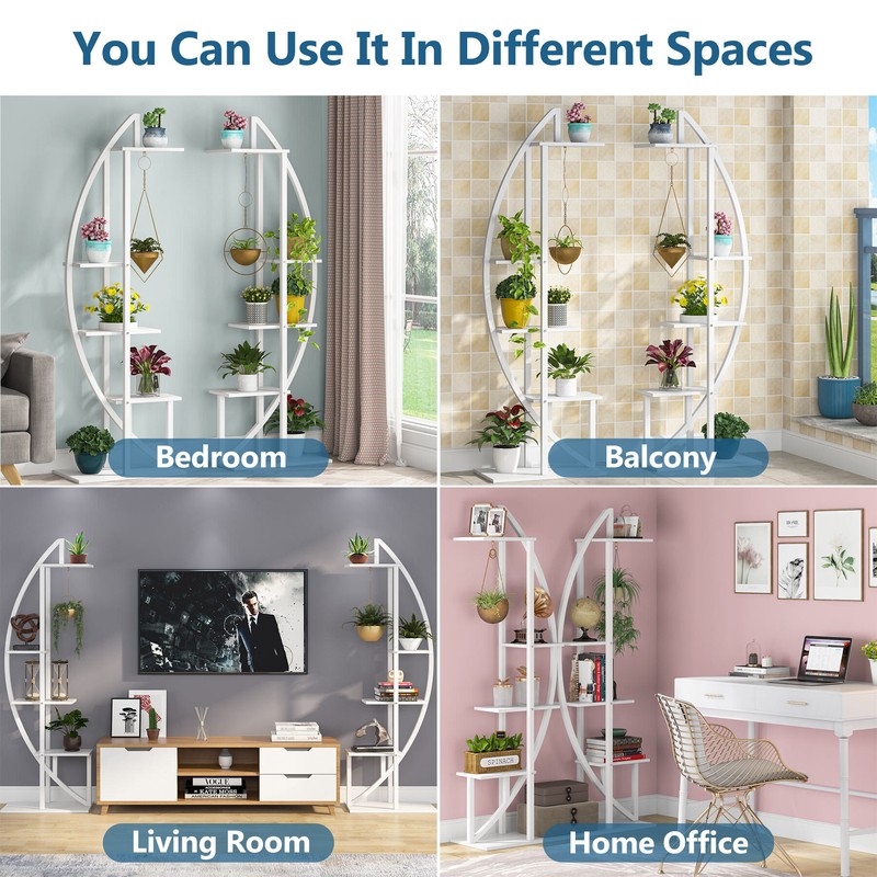 Fatos Rectangular Multi-Tiered Plant Stand