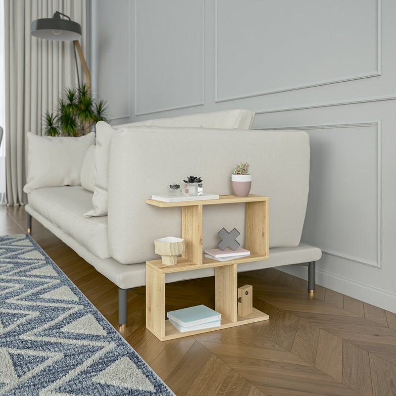 Fazio 23'' Tall Floor Shelf End Table
