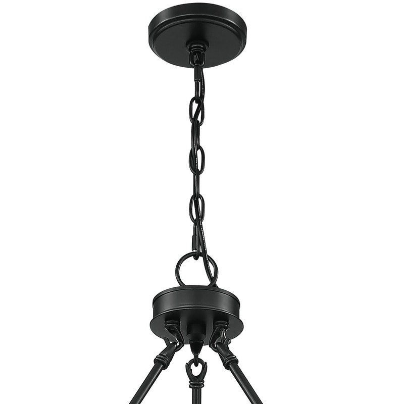Finchley 20 - Light Candle Style Wagon Wheel Chandelier