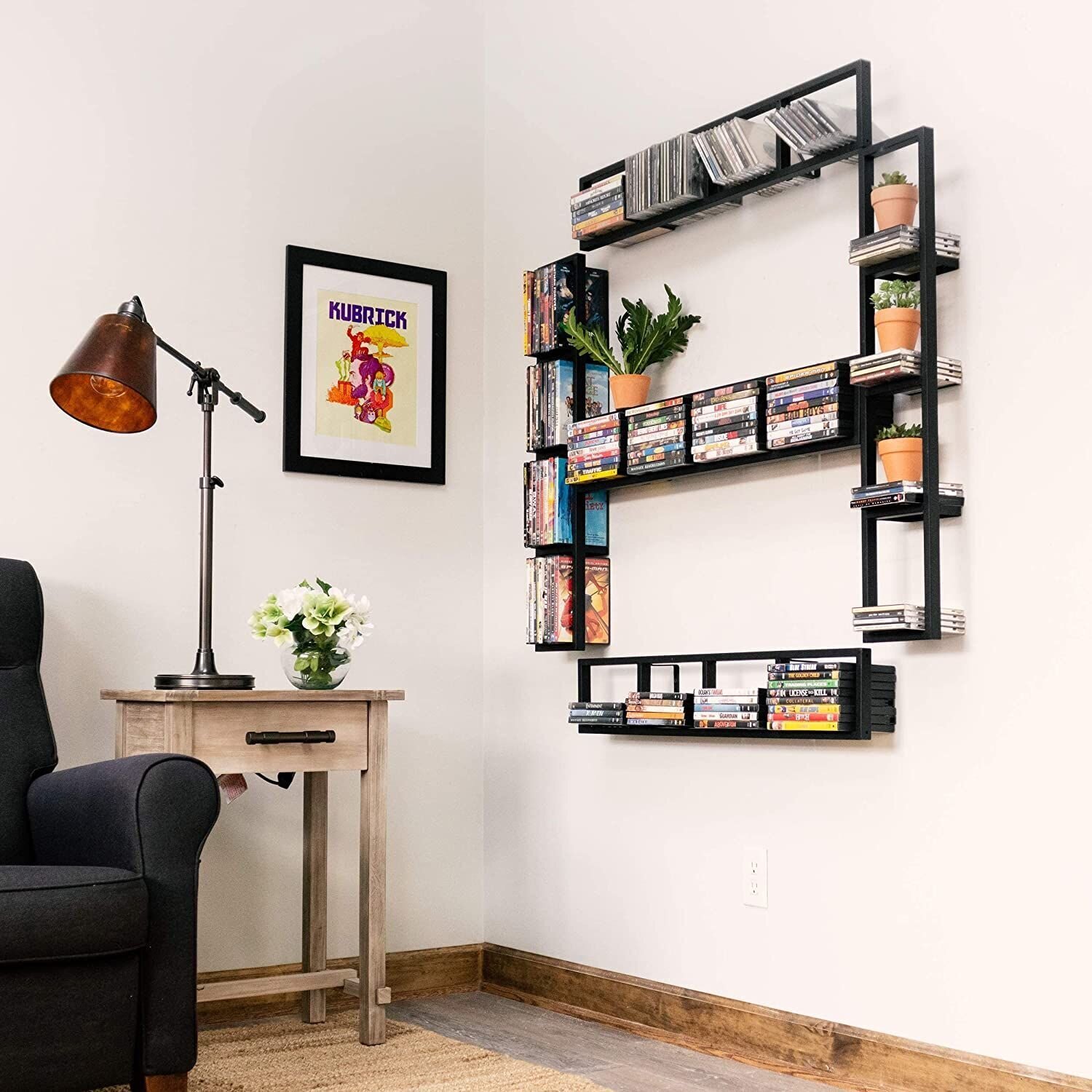 Floating Shelves CD Wall Storage 