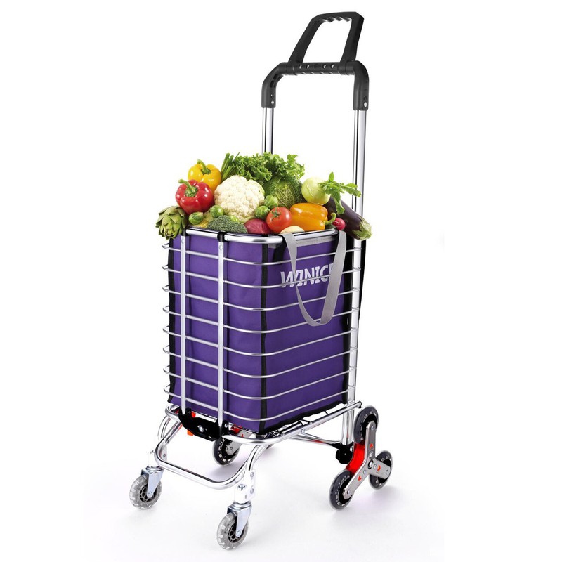 Folding Swivel Wheel Grocery Utility Carts