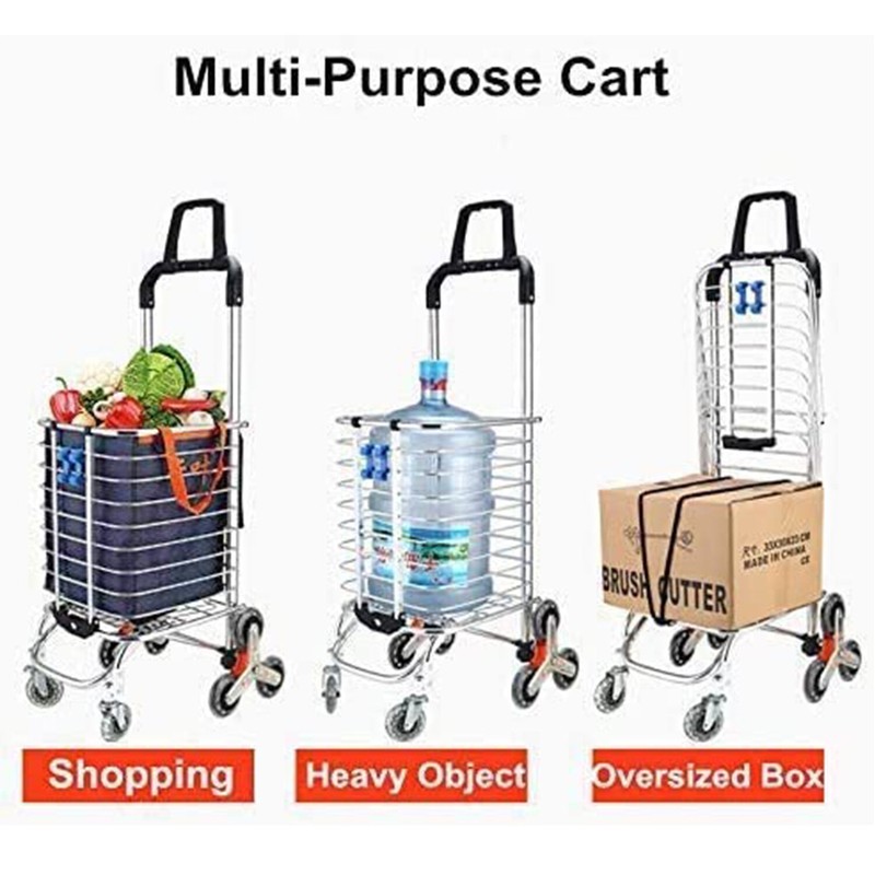 Folding Swivel Wheel Grocery Utility Carts