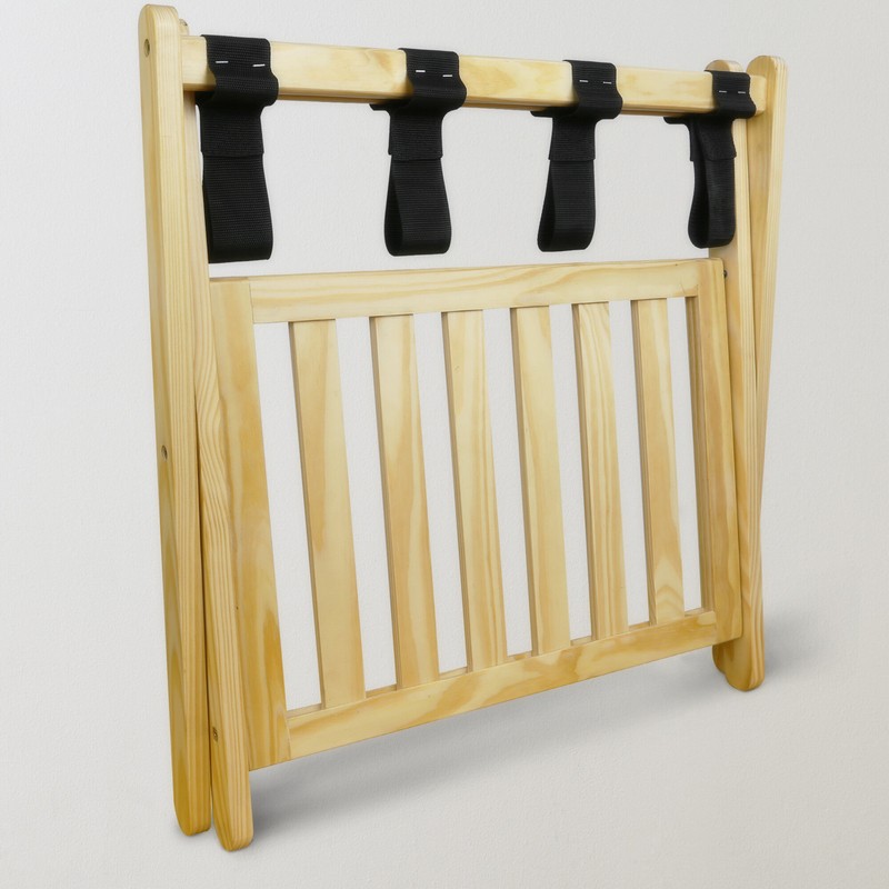 Folding Wood Luggage Rack