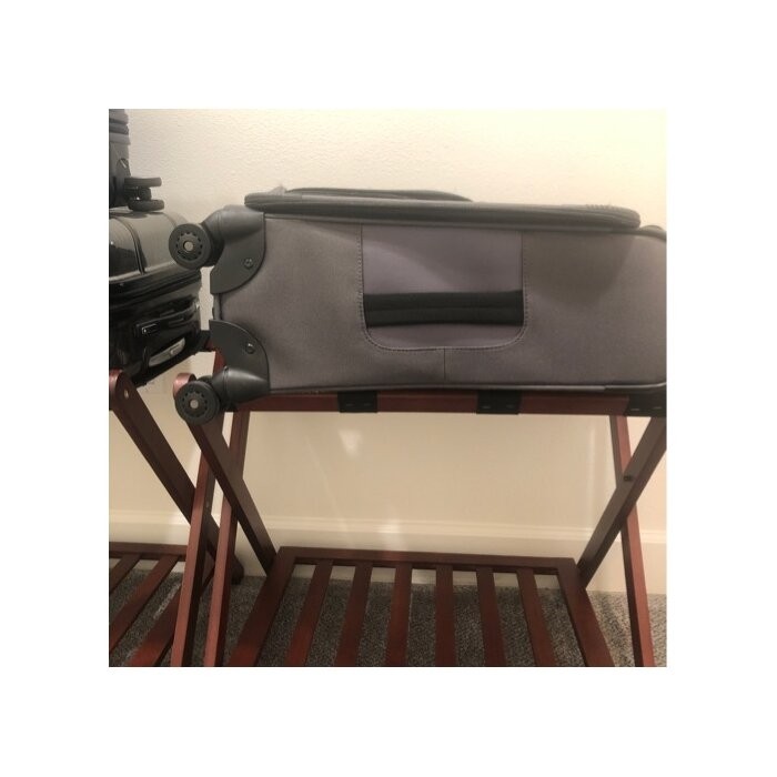 Folding Wood Luggage Rack