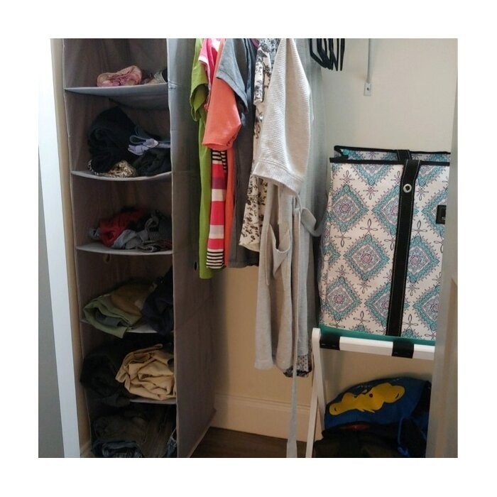 Folding Wood Luggage Rack