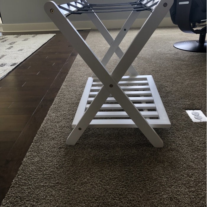 Folding Wood Luggage Rack