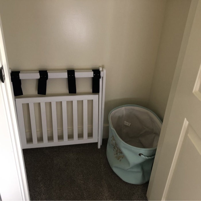 Folding Wood Luggage Rack