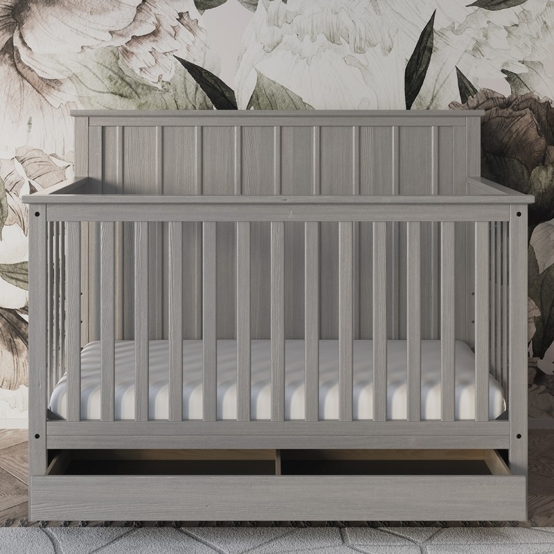 Forrest 4-In-1 Convertible Crib and Storage