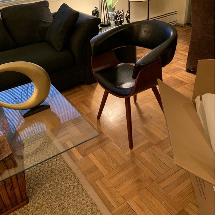 Fortier 24.8'' Wide Tufted Barrel Chair