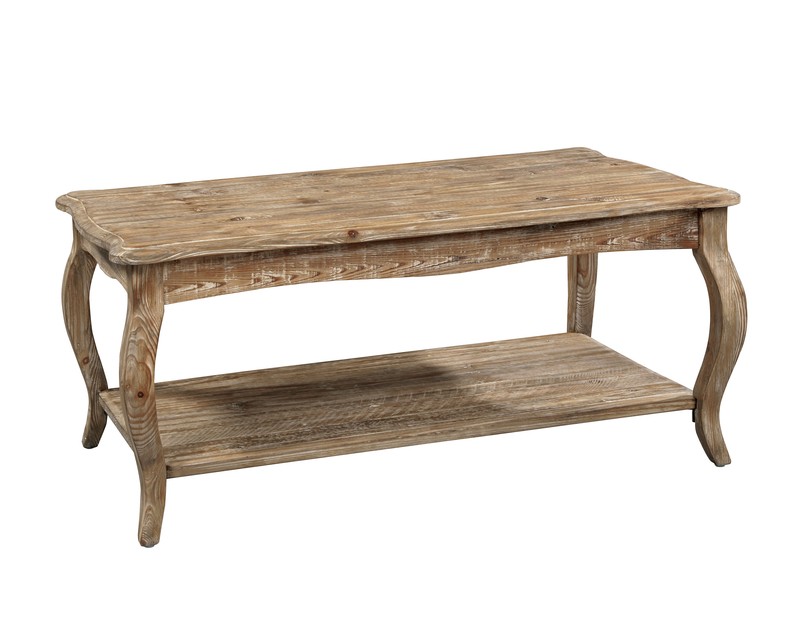 Francoise Solid Wood Coffee Table with Storage