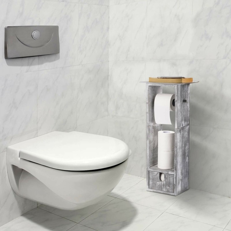 Freestanding Toilet Paper Holder