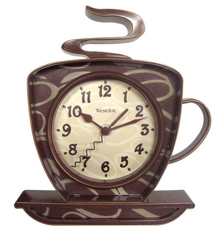 Fresnel Coffee Mug Wall Clock