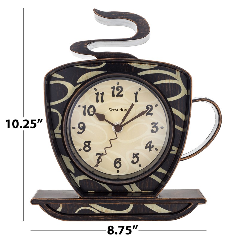 Fresnel Coffee Mug Wall Clock