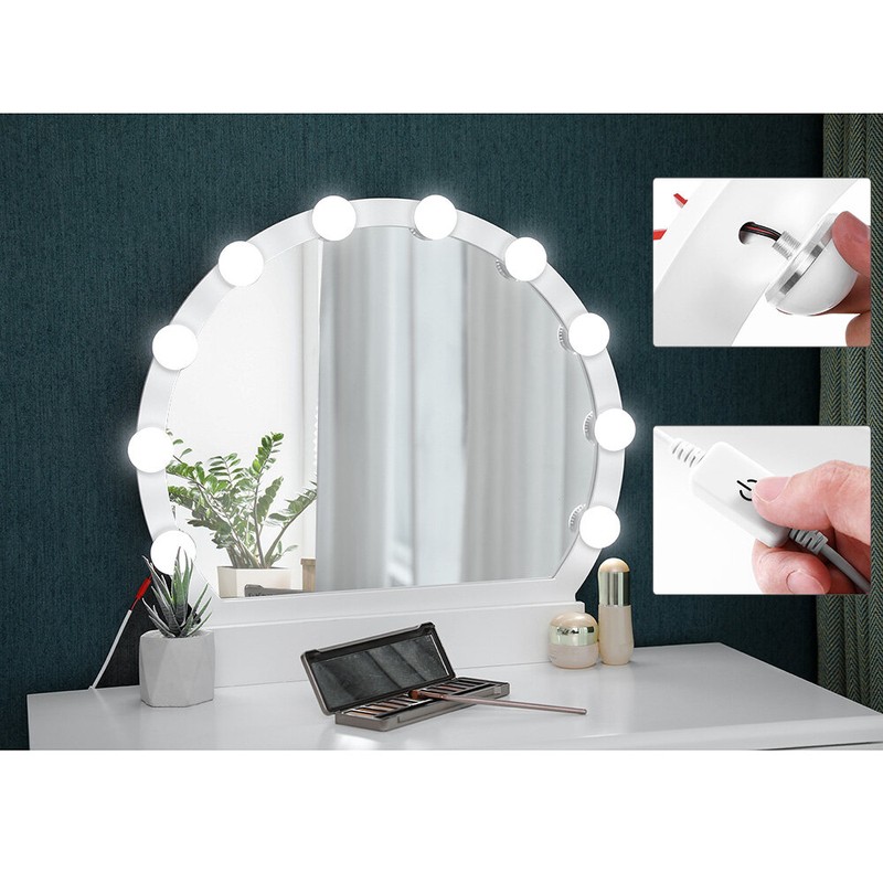 Gassaway 31.5'' Wide Vanity Set with Stool and Mirror